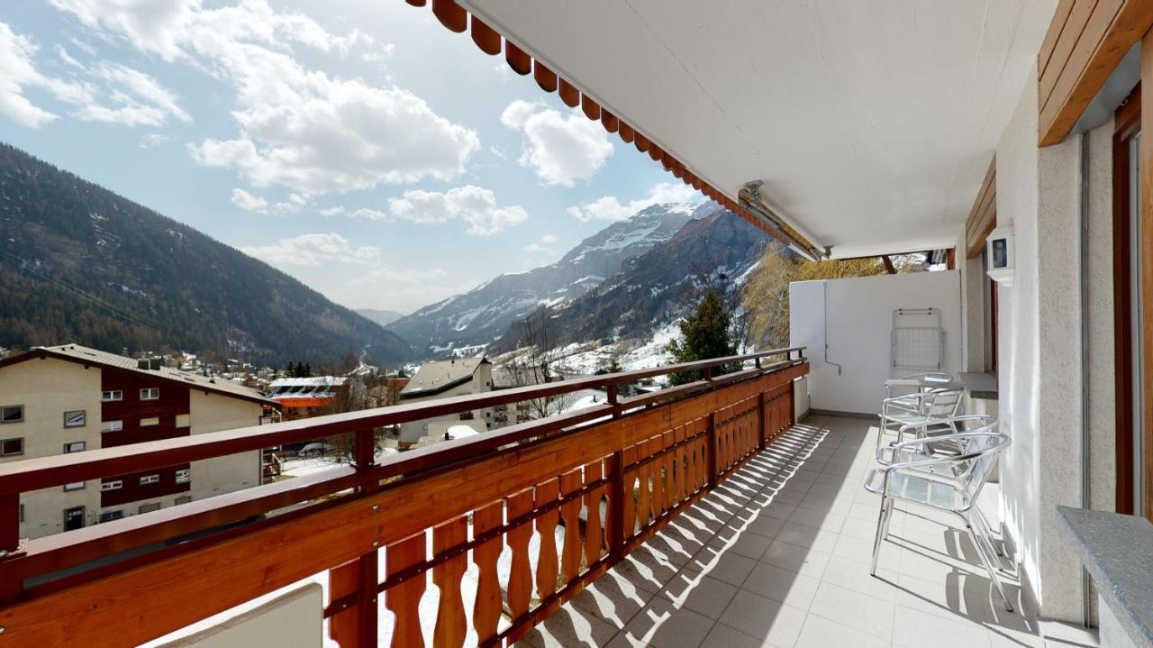 Gonenstein Residence In Leukerbad, Entire Apartment/Studio With Balcony 外观 照片