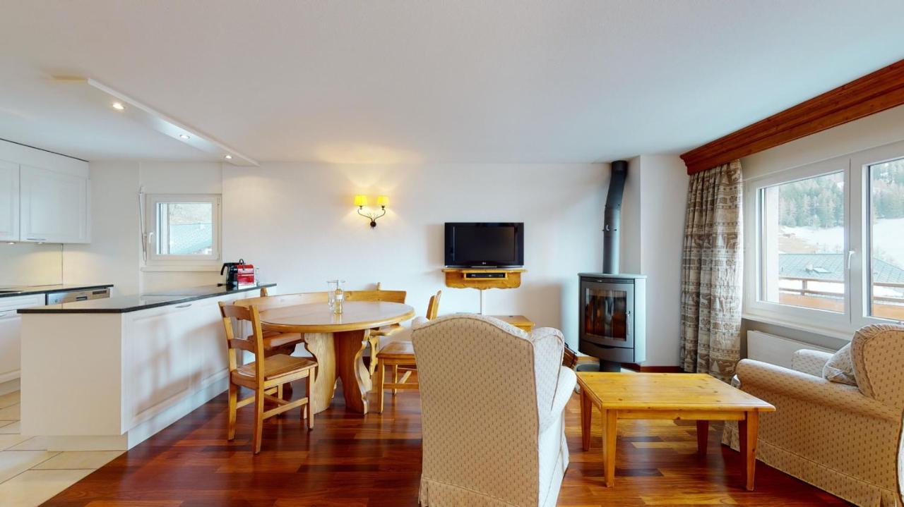 Gonenstein Residence In Leukerbad, Entire Apartment/Studio With Balcony 外观 照片