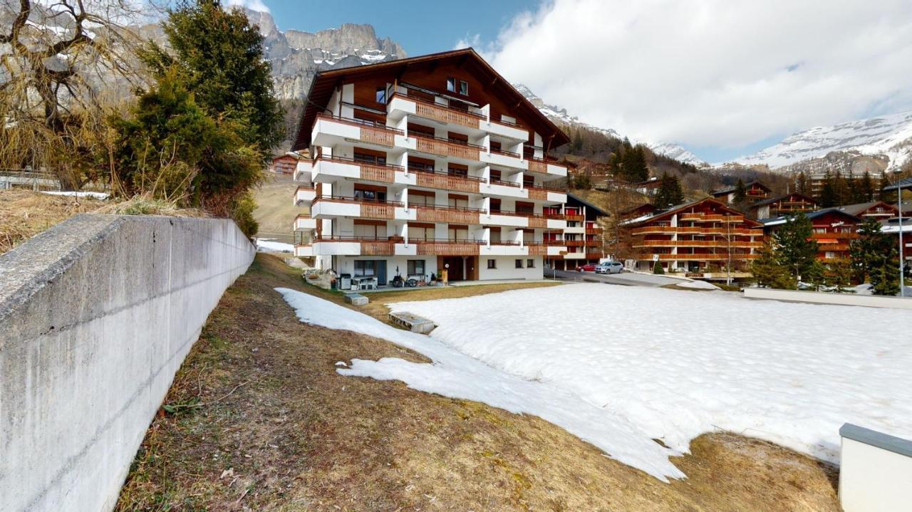 Gonenstein Residence In Leukerbad, Entire Apartment/Studio With Balcony 外观 照片