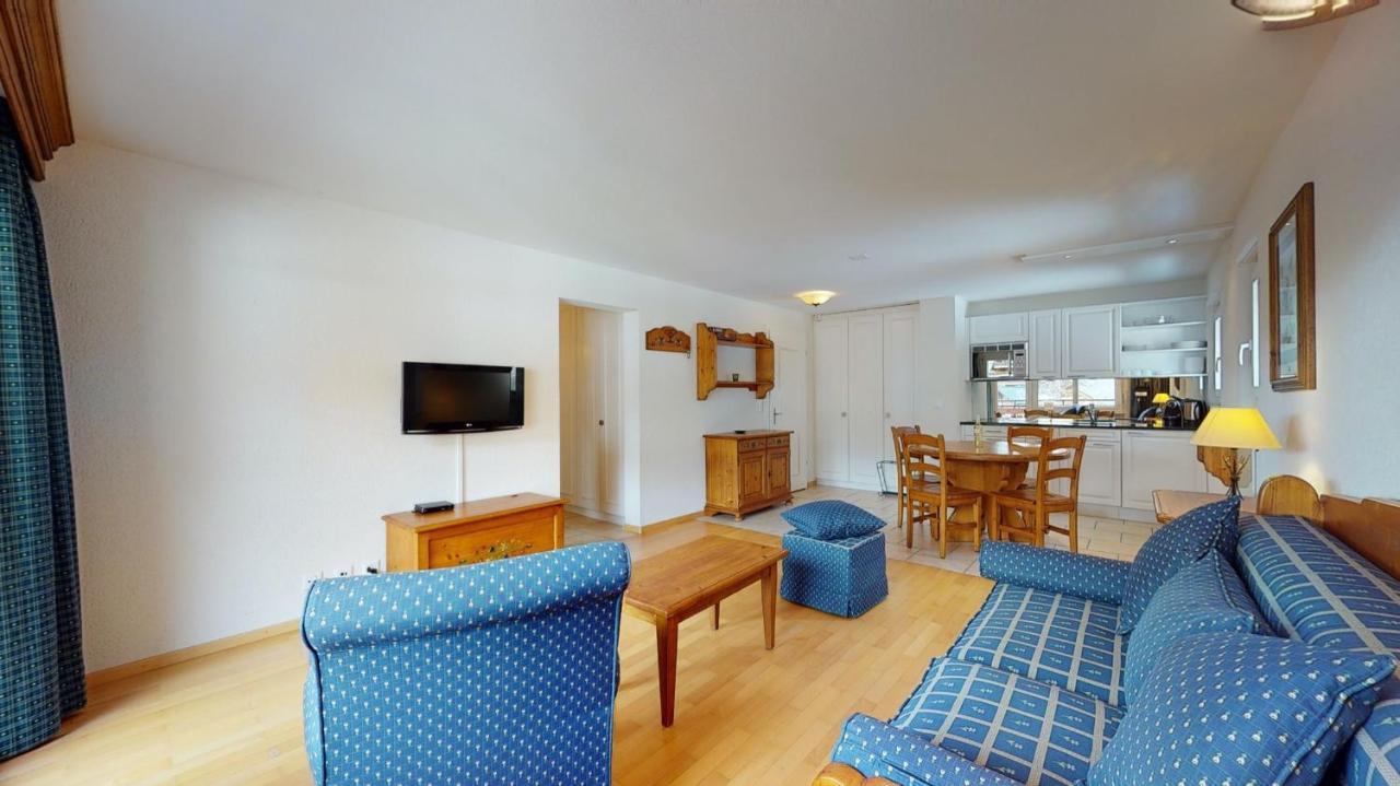 Gonenstein Residence In Leukerbad, Entire Apartment/Studio With Balcony 外观 照片