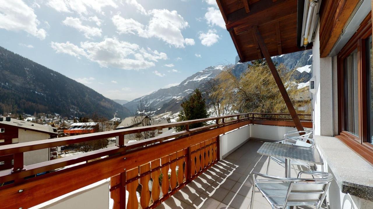 Gonenstein Residence In Leukerbad, Entire Apartment/Studio With Balcony 外观 照片