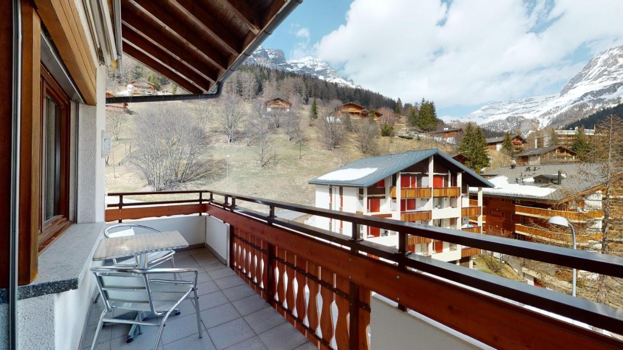 Gonenstein Residence In Leukerbad, Entire Apartment/Studio With Balcony 外观 照片