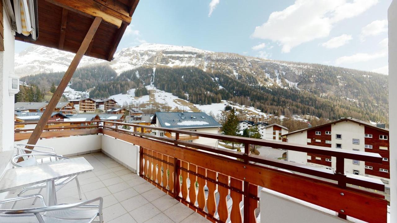 Gonenstein Residence In Leukerbad, Entire Apartment/Studio With Balcony 外观 照片